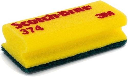 Svamp m/ skrubb Scotch Brite 70x150